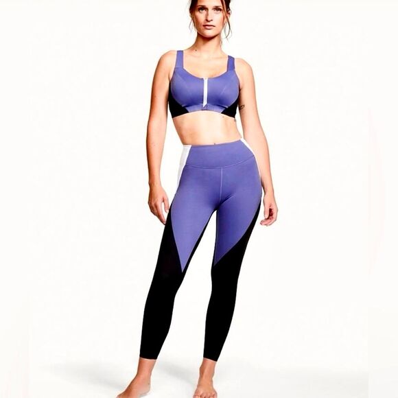 Victoria’s Secret Sweat On Point Leggings High Rise  with Pockets Sz 10 - Picture 3 of 9